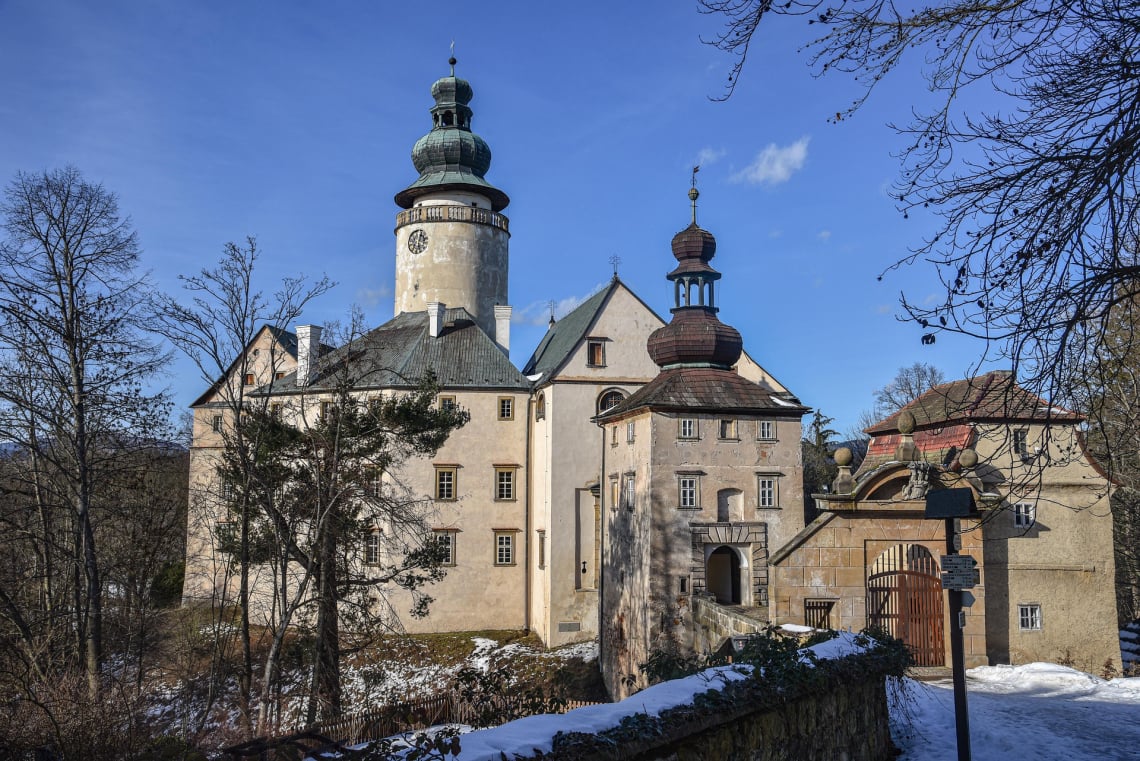 Burg Lemberk bei Jablonného in Podještědí