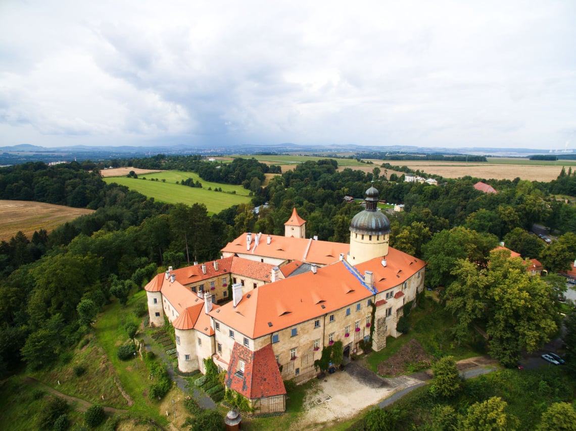 Burg Grabštejn bei Hrádek nad Nisou